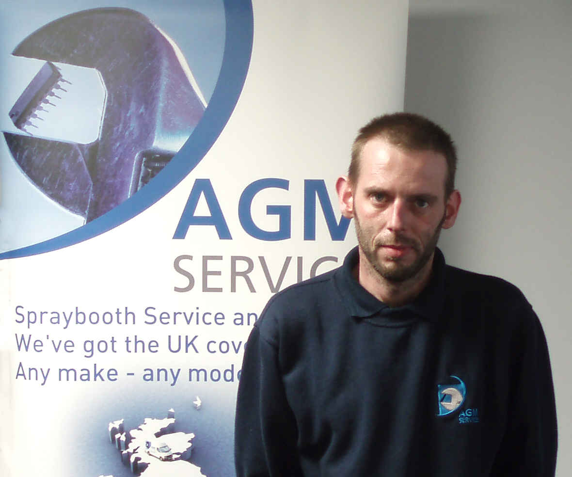 AGM Services engineer Mick Gaunt